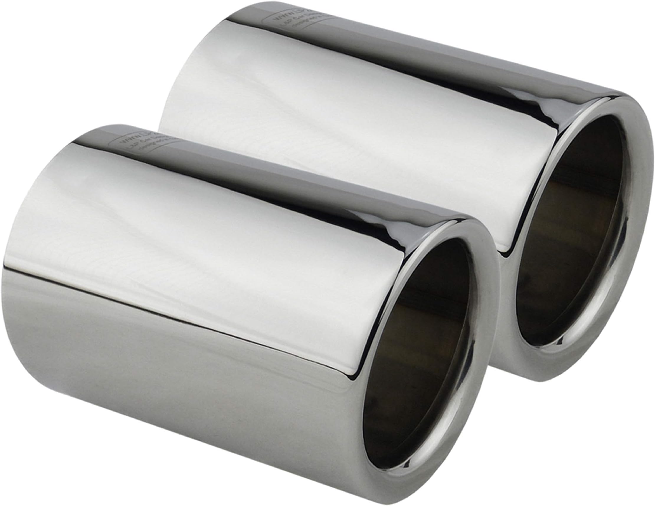 Auspuffblenden Schwarz 1 Paar Für Mercedes GLC C E-Klasse