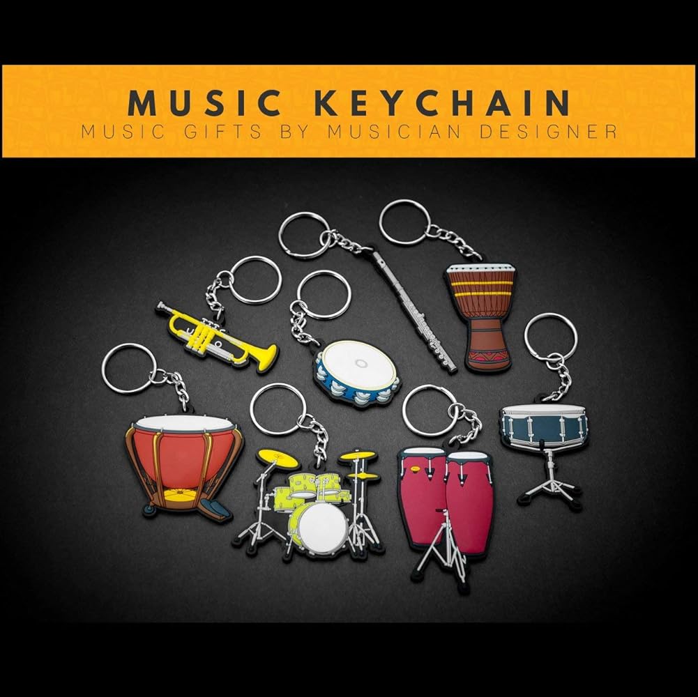 Amazon.co.jp: ミュージシャンデザイナーキーチェーン製品ファミリー