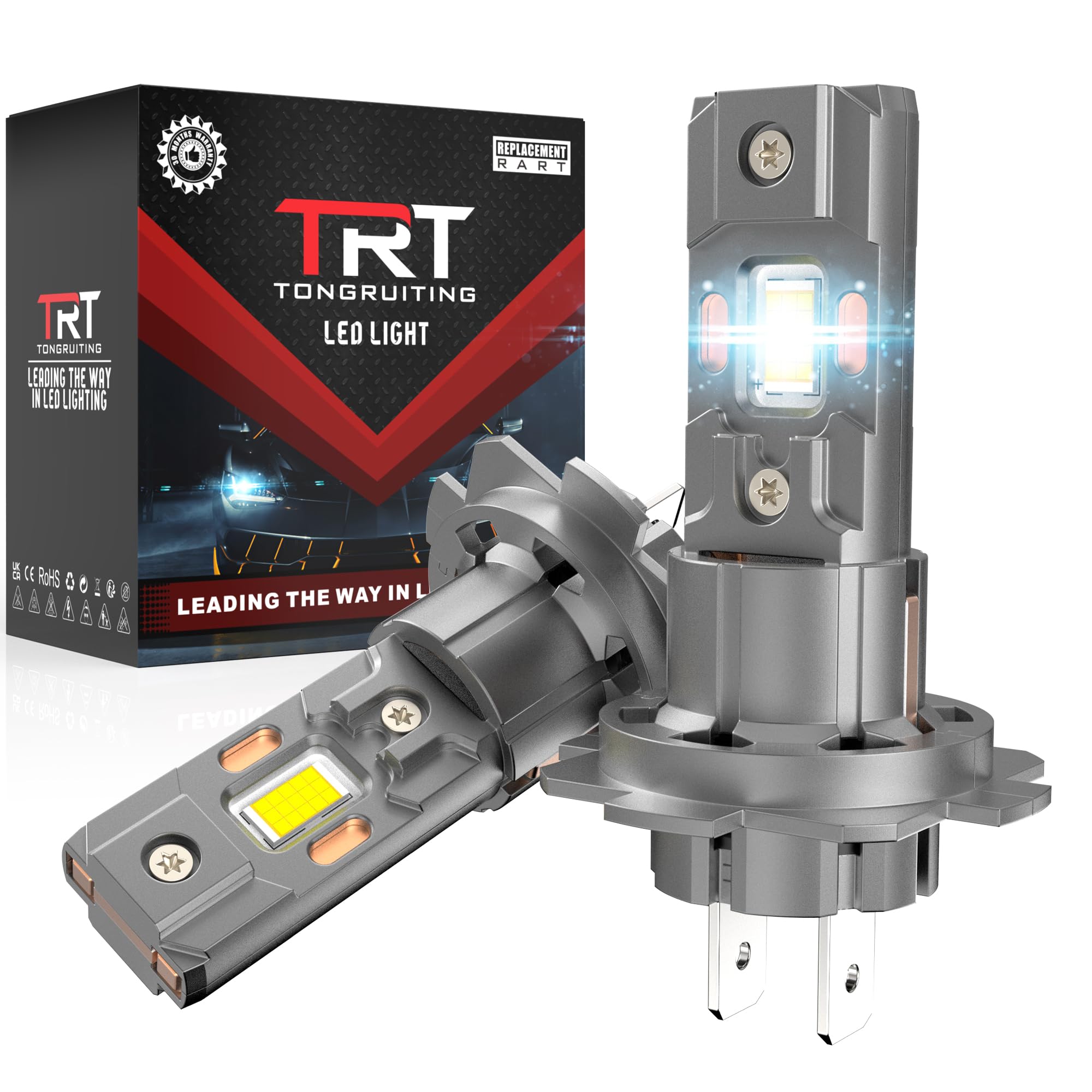 H7 LED Plug and Play de 110W para instalar faros potentes sin adaptar cables 8
