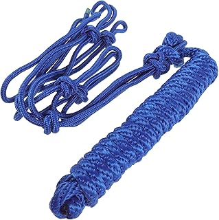 Ipetboom Horse Gear Halters for Horses Braid Halter Convenient Horse Halter Portable Horse Halter Bridle Headstall Major The Reins Braided Rope Saddlery Supplies Collar Polyester