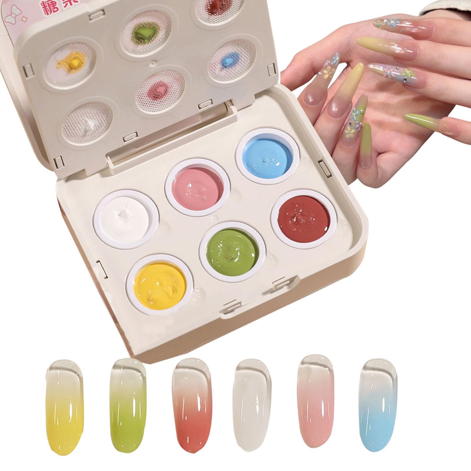 Gel pintura para uñas de 15 g con alta pigmentación para lograr una manicura por toques impecable 8