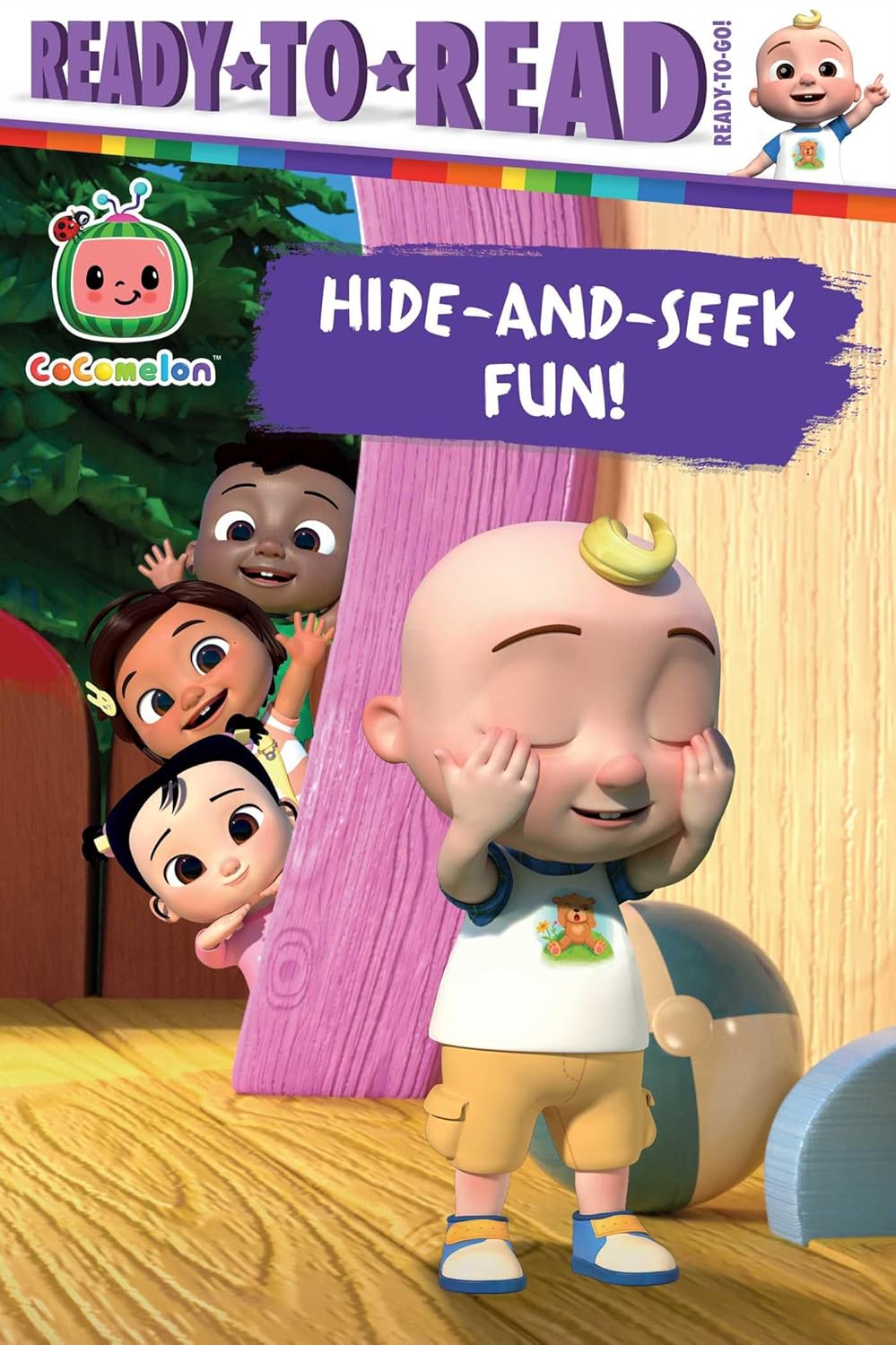 Hide-and-Seek Fun!: Ready-to-Read Ready-to-Go! (CoComelon)      Hardcover – August 27, 2024