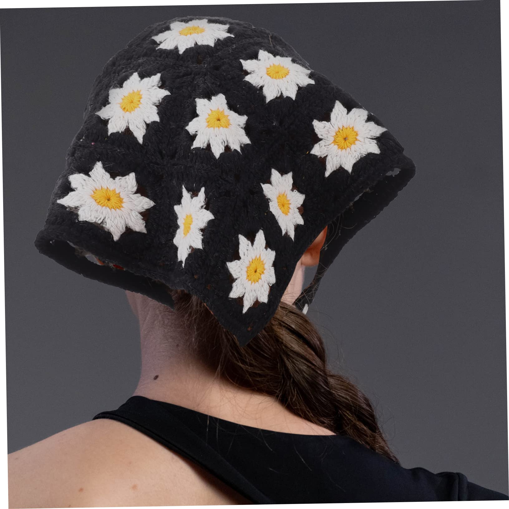 FOMIYES 4 Pz per fasce elastiche sciarpa di chiffon per le donne uncinetti uncinetto turbante per donna fasce per bandana da donna Piccolo e fresco cinghia Mancare