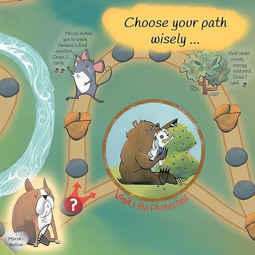 Miniatura 4 de Juego de mesa de aventura para niños, a partir de 5 años ayuda a los cachorros a correr a casa mueve tu mente y cuerpo 2 a 6 jugadores, diversión