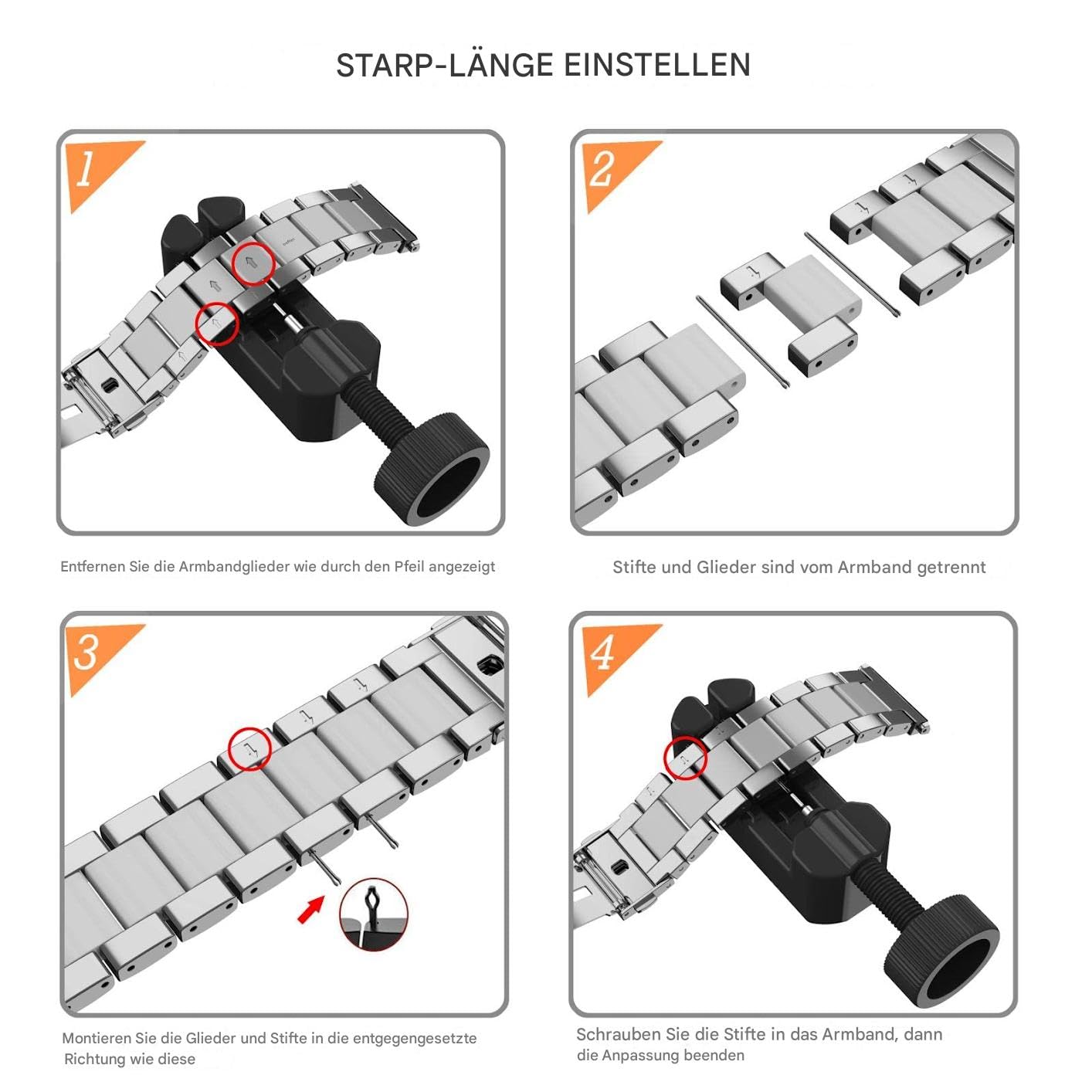 Bracelet en titane de 26 mm compatible avec Fenix 8 51 mm/Enduro 3 51 mm/7X Pro/6X Pro, bracelet en métal de 22 mm avec fermeture rapide compatible avec Fenix 8 47 mm/E 47 mm/7/6 Pro/5 Plus