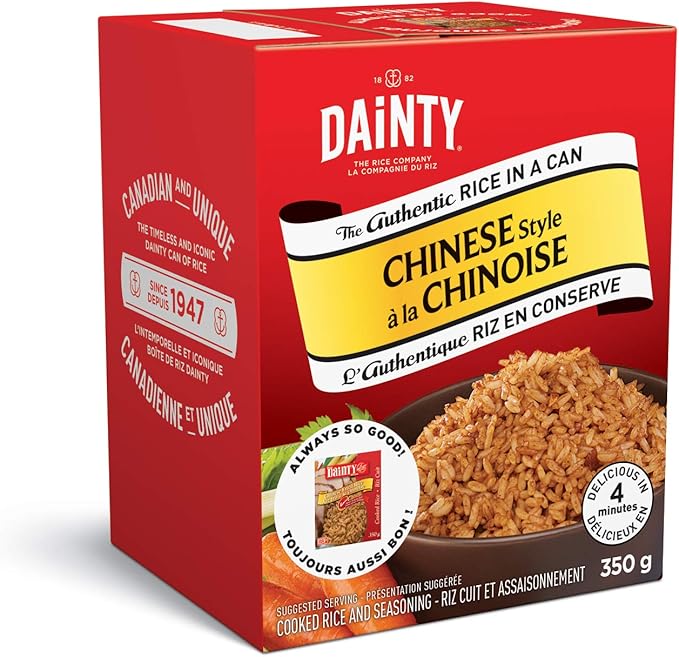 Dainty Chinese Canned Rice, 12Count Amazon.ca Grocery & Gourmet Food