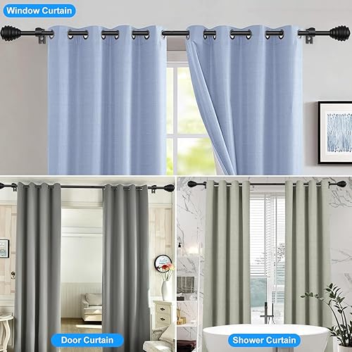 Miniatura 3 de Barra de cortina ajustable para ventana (32-116 pulgadas)