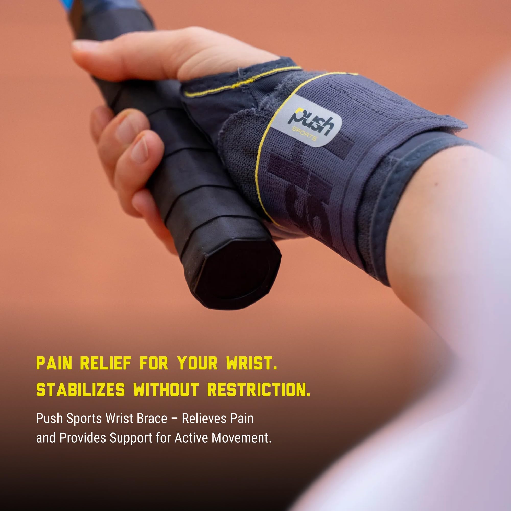 Push Sports Wsparcie stabilizujące nadgarstek i łagodzą ból