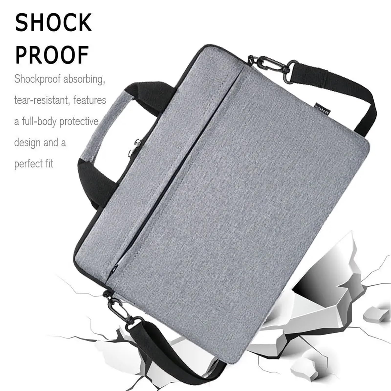 13,3 14 15,6 Pulgadas Bolso Ultrafino for Ordenador portátil Funda for de Hombro para Ordenador
