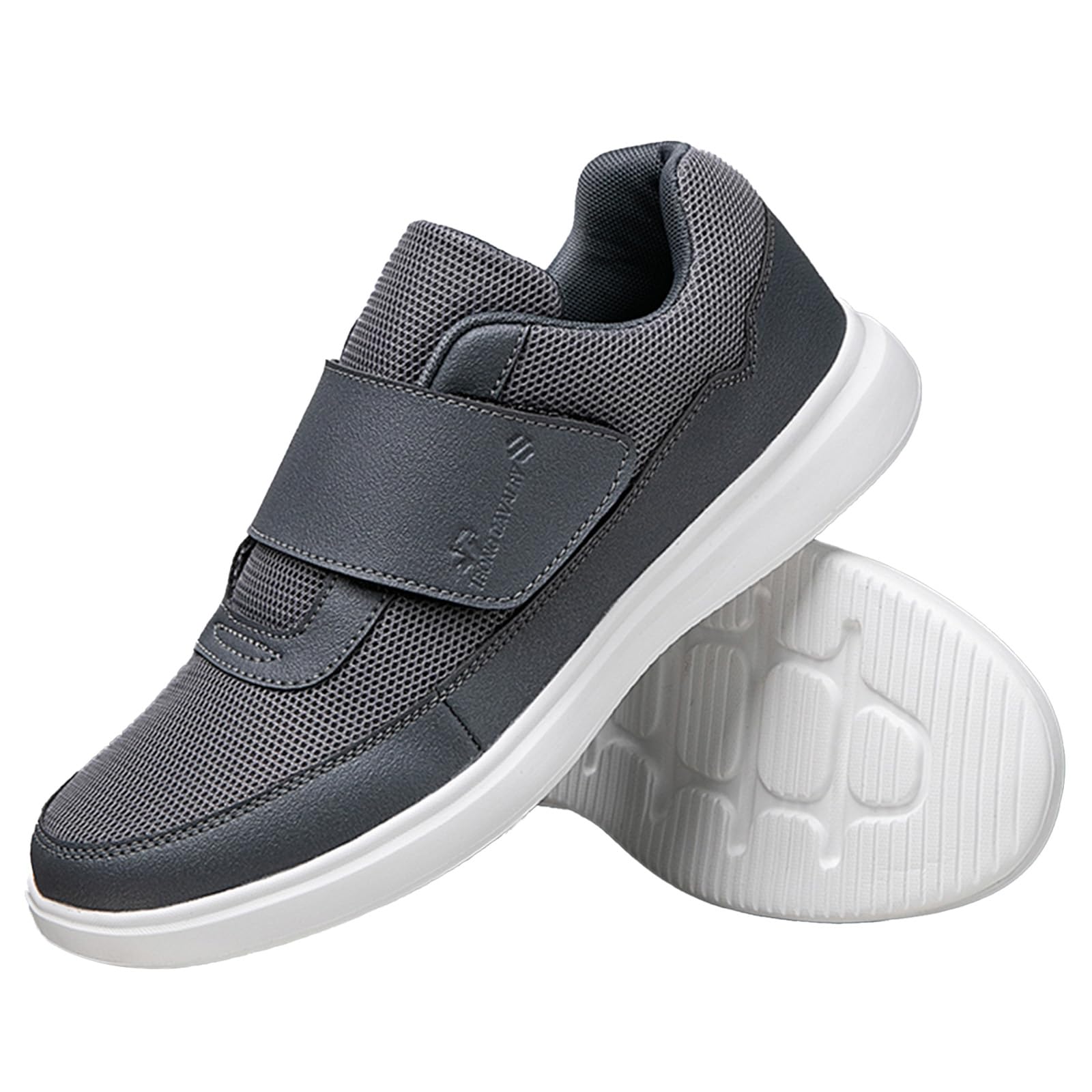 Zapatos ortopédicos ajustables para pies hinchados y delicados en adultos mayores