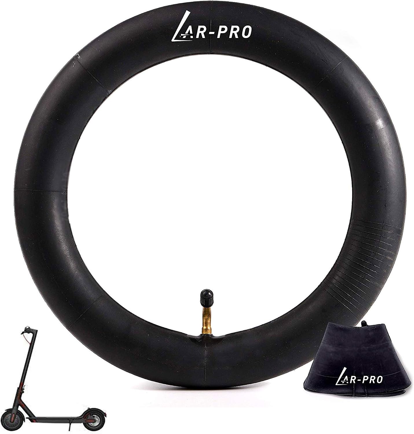 8.5x 2" (50/75-6.1) Scooter Inner Tubes with TR-87 Valve Stem (2-Pack) Compatible with Gotrax, Pocket Bikes, Gas Scooters, Electric Scooters, Mini Bikes, Razor, X-Treme, Bladez, Mobility Scooters