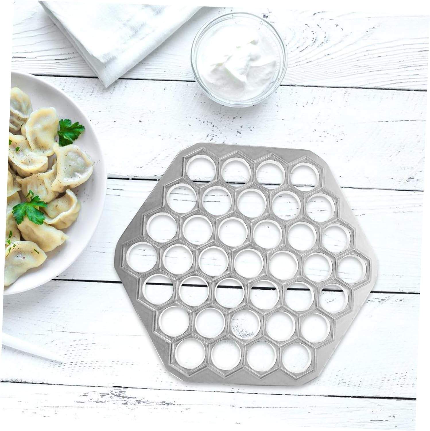 Russian Dumplings Maker Mold Reusable Food Making Tool for Effortless Dumpling Preparation Lightweight Kitchen Gadget for Prep