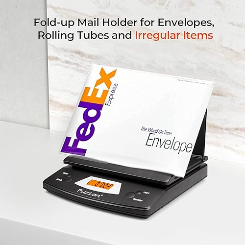 Miniatura 2 de Fuzion Báscula postal de envío digital, escala de paquete de 86 lb/0.1 oz con función de retención y tara, escala de franqueo para paquetes de envío