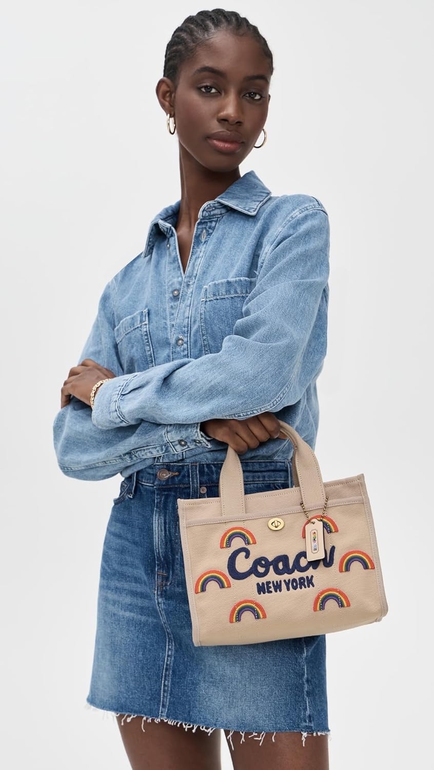 COACH Women's Camo Printed Canvas Cargo Tote 26 - Image 2