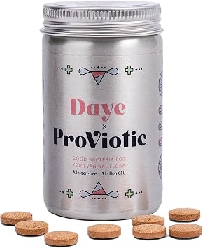 DAYE ProViotics Lactobacillus plantarum GLP3 for Womens Vaginal & Gut Microbiome | Daily Oral Vegan Probiotic | Supports Healthy Flora & pH | 30 Tablets