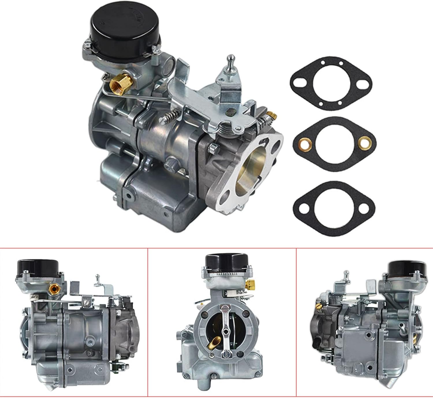 waltyotur Carburetor D5TZ9510AG Replacement for YF Carter 240 250 300 & 6 Cylinder CIL 1975-1982