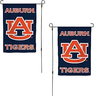 Desert Cactus Auburn University AU Garden Flag – 19 x 12 inch Auburn Tigers Banner, For Outdoor Display and Events (Design C)