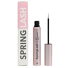 SpringLash - Eyelash Enhancement Serum with BIOTIN - Lash Enhancer For Longer, Fuller Eyelashes - Organic & Vegan Eyelash Enhancer - Cruelty Free - Eyelash & Eyebrow Conditioner [0.10 fl. oz/3ml]