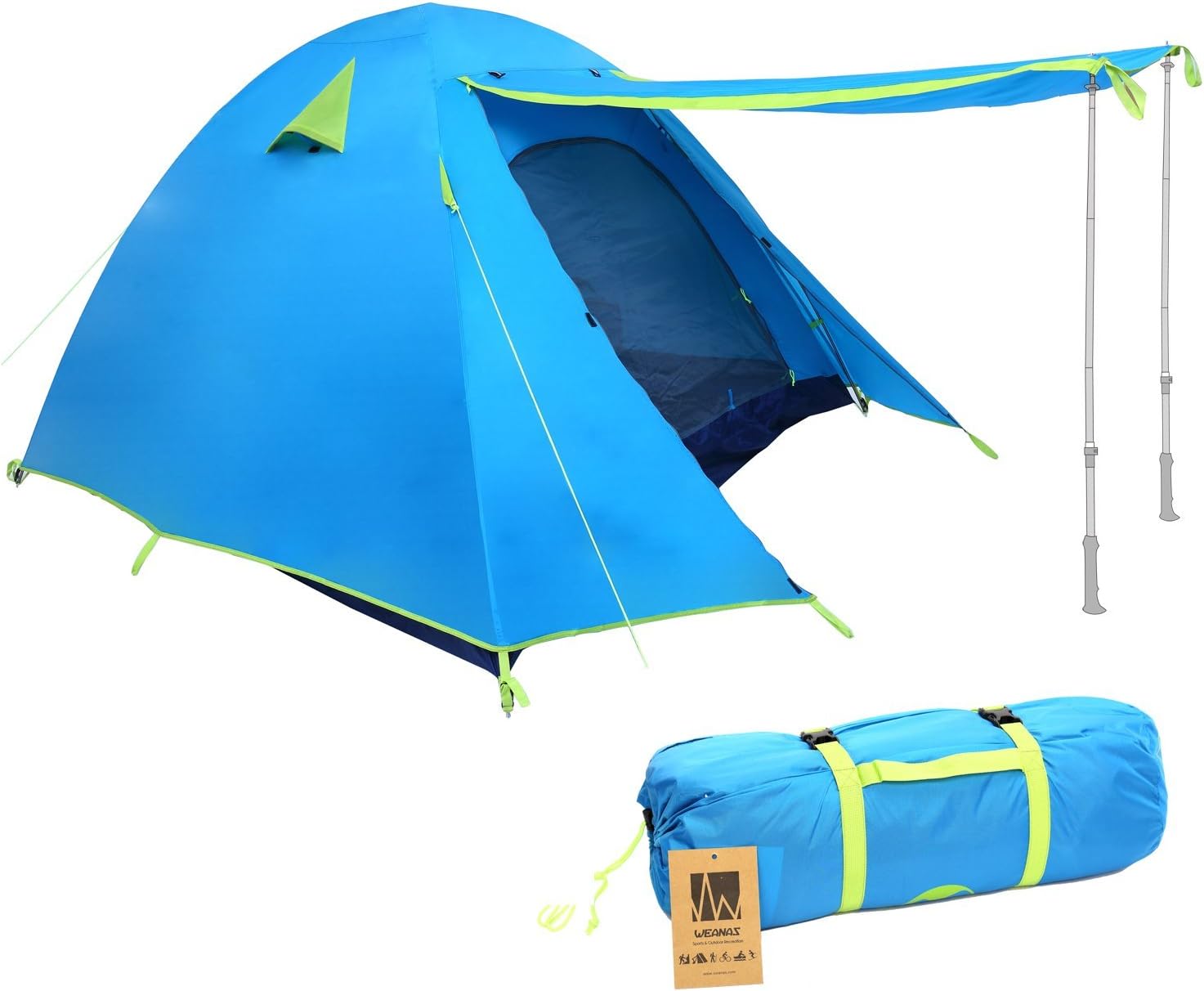 weanas backpacking tent