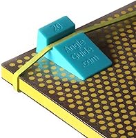 Vista 3 de AGM Angle Wedges for Sharpening Knives 10 to 20 degrees, Blue