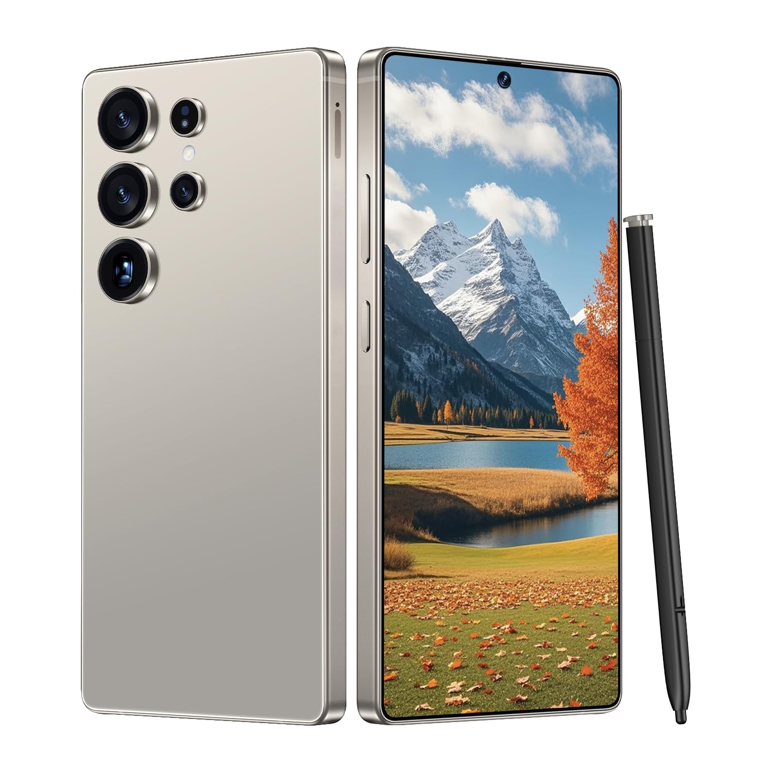 I25 Ultra: Powerhouse 16GB/512GB, 2-Day 7000mAh Battery, Huge 6.99" Android 14 Phone w/Built-in Stylus - Your All-in-One Device The Superior Choice (Deep Gray)