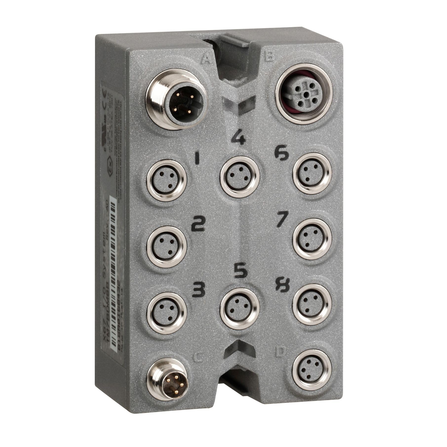 Block 8DI 24VDC M8 IP67 EXP : fini les pannes d'infiltration et cablages complexes