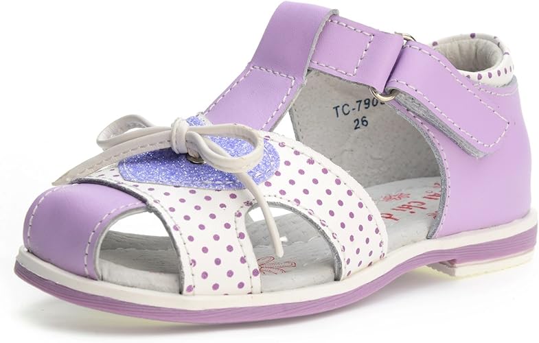 Amazon Ubella 女の子 サンダル ビーチサンダル キッズシューズ 子供靴 レザー ハート図柄 可愛い 軽量 歩きやすい サンダル