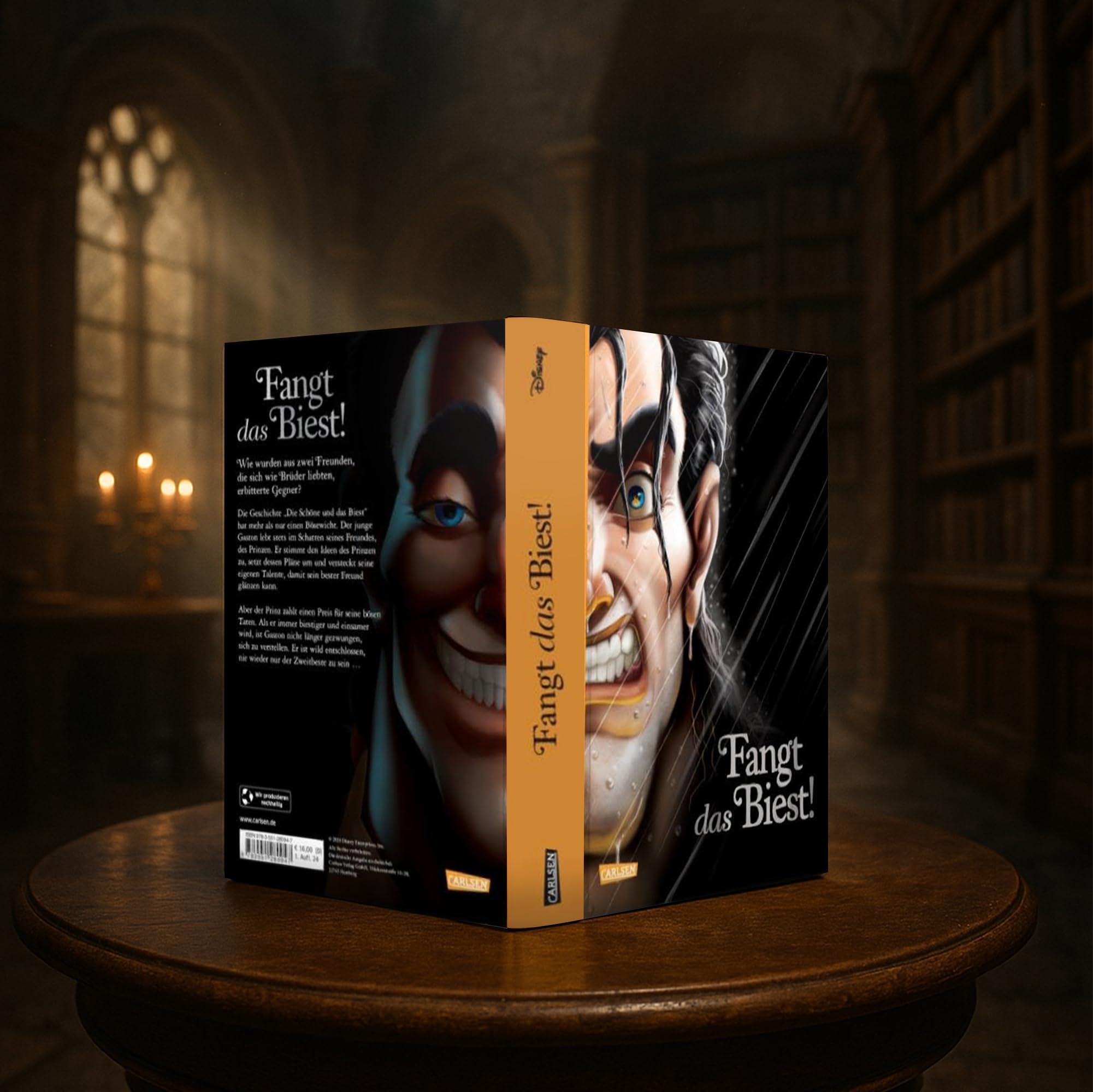 Disney Villains Buch-Set Band 10–12 - Hades (Hercules), Gaston (Die Schöne & das Biest), Herzkönigin (Alice im Wunderland) - 3 Bücher inkl. exklusivem Lesezeichen - Lesespaß ab 14 Jahren