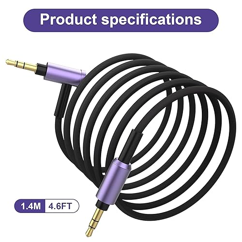 Vista 12 de WH-1000XM3 Cable de audio para auriculares con micrófono compatible con Sony MDR-1000X WH-1000XM4 WH-1000XM5 WH-1000XM6 MDR-XB950BT WH-CH700N