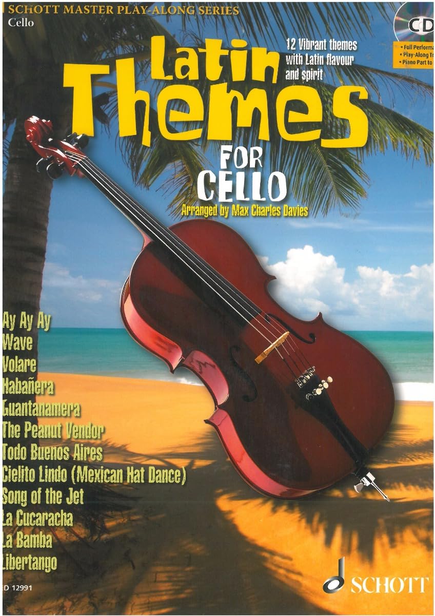 Latin Themes for Cello (Schott Master Play-along)