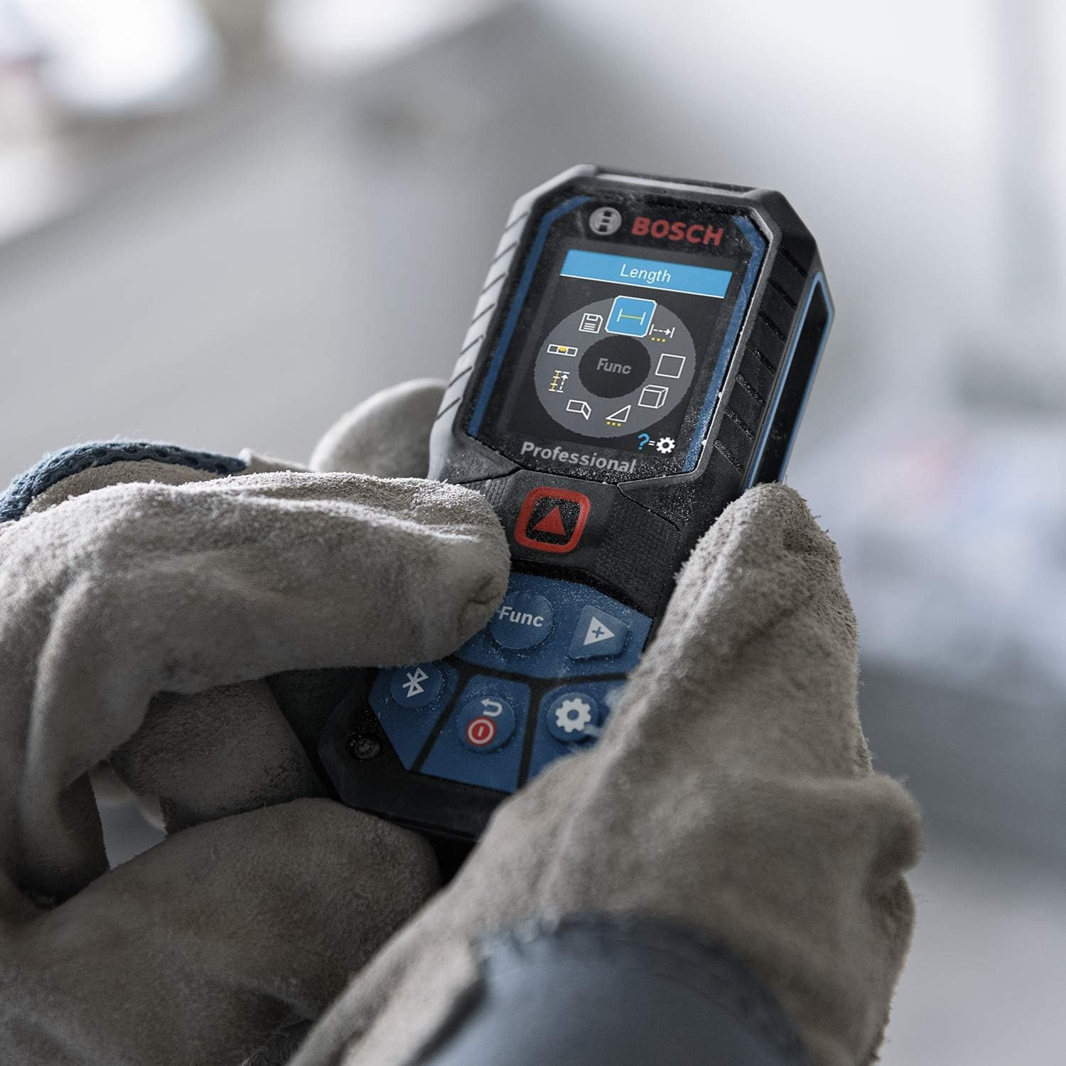 Review of Bosch Professional Laser Measure GLM 50-27 C (Range: up to 50m, Robust, IP65, Data Transfer via Bluetooth, 2x AA Batteries, Hand Strap, Pouch)