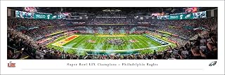 2025 Super Bowl Champions, Philadelphia Eagles - Unframed Poster by Blakeway Panoramas (40"W x 13.5"H)