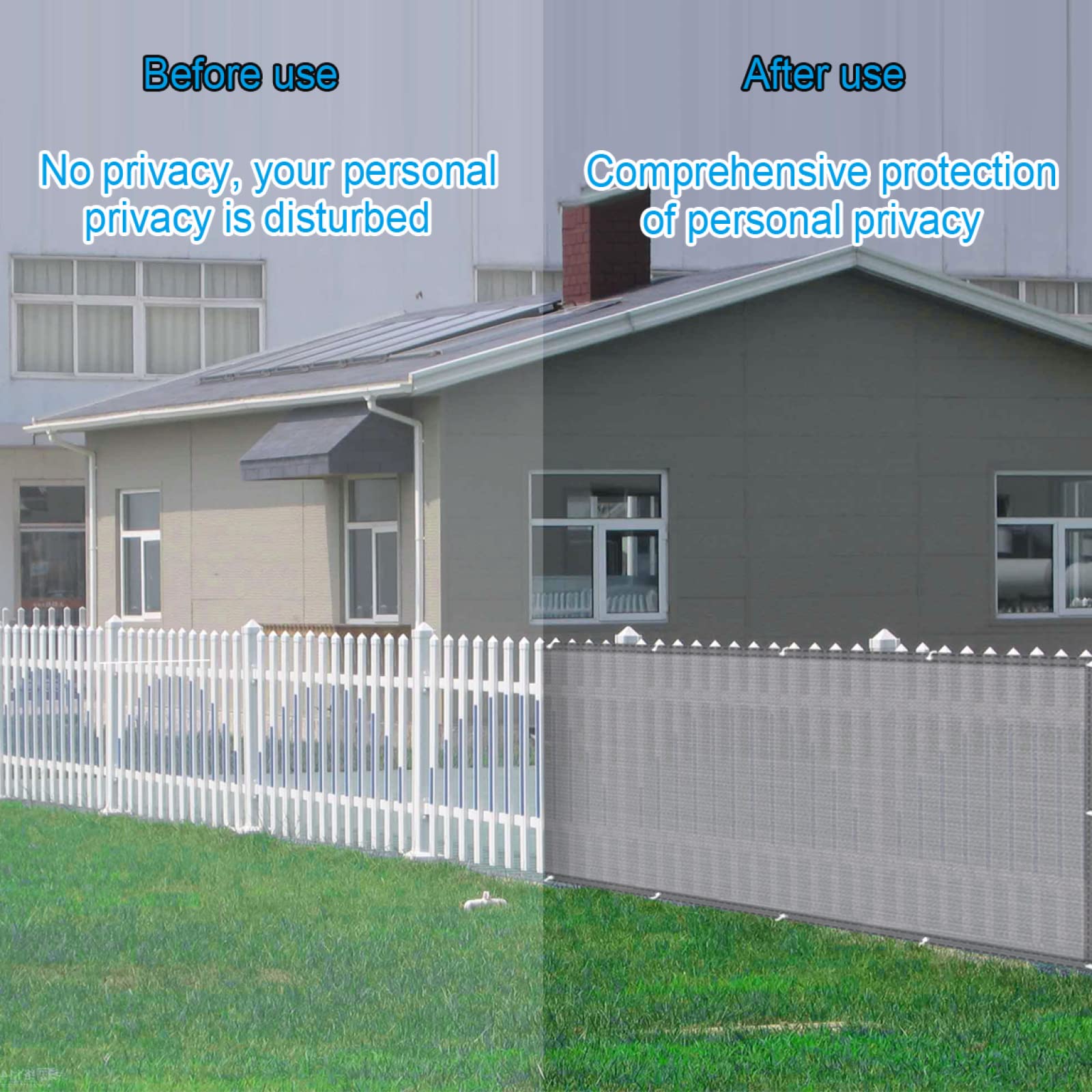 Malla Impermeable y Resistente a los Rayos UV de 90x700 cm para Campos Deportivos con Ojales, Cordones y ataduras - Gris. Solución de Sombra para Exteriores.