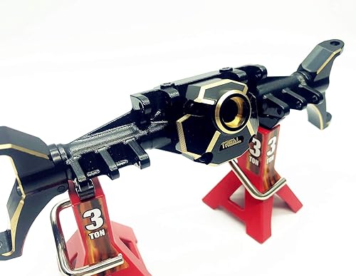 Miniatura 2 de Treal Axial Capra Brass Currie F9 Portal Eje Vivienda/3er miembro UTB (negro)