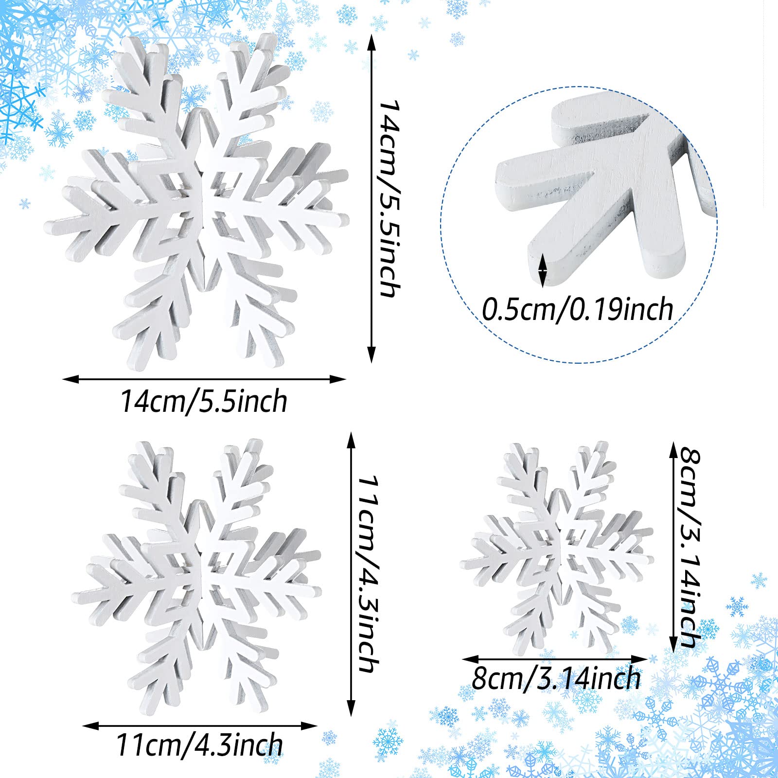 3d snowflakes – Cedar Ridge Design