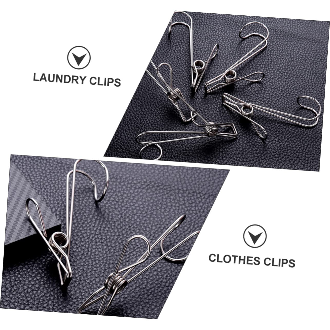 ULTECHNOVO 2sätze Wäscheklammern Rostfreie Clips Für Kleidung Handtücher Und Socken Für Im Innen Und Außenbereich rutschfest Und Langlebig