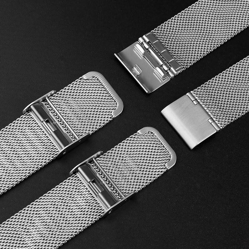 Bracelet de montre en maille respirante en acier inoxydable pour montre Swatch