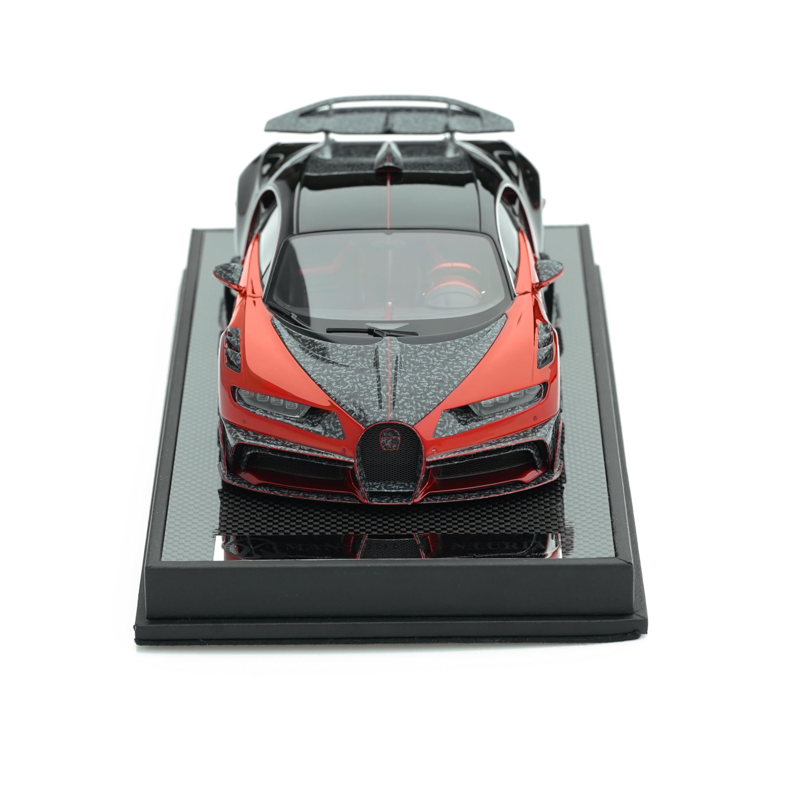 Mansory Bugatti Centuria model car 1:18 Metallic red