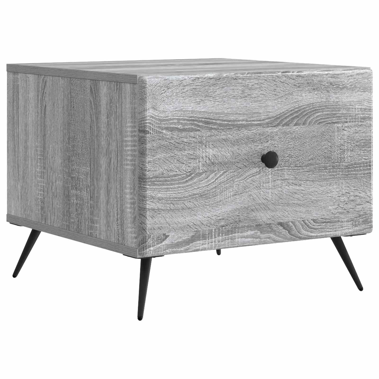 Table basse bois d'ingénierie avec grand tiroir fonctionnel pour salon