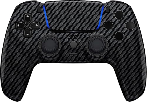 Miniatura 22 de Custom Wireless Controller Compatible with PS5 - Multiple Designs Available (Abstract Fusion) Abstracto Fusión,Galaxia Inferno,Jokester,Camuflaje