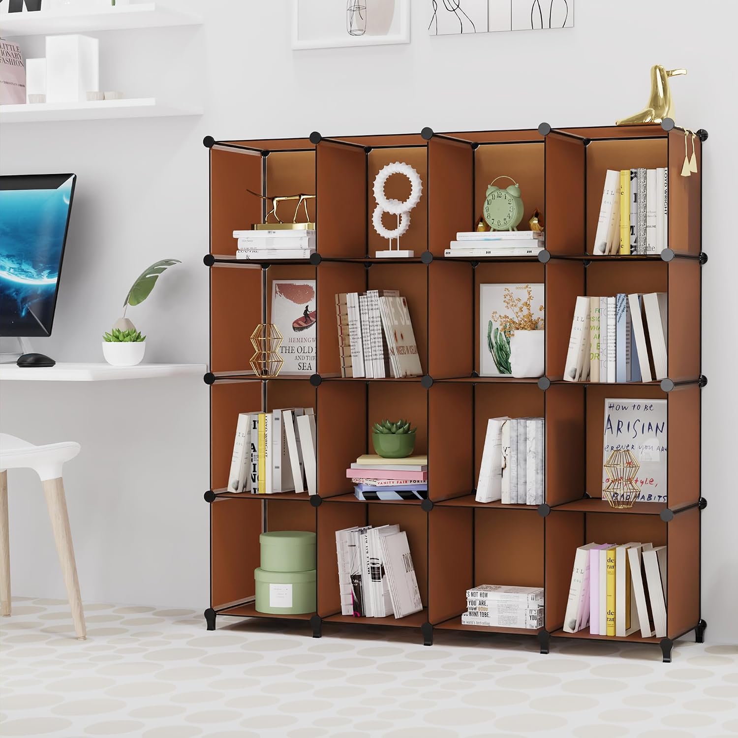 HOMIDEC Cube Storage Organizer, 16-Cube Closet Organizers and Storage image 3