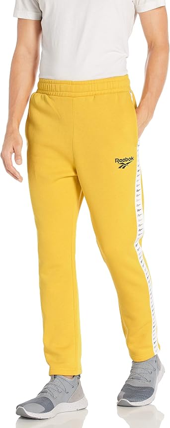 Amazon.com: Reebok Classics Vector Jogger Pantalón, Amarillo, L : Ropa,  Zapatos y Joyería