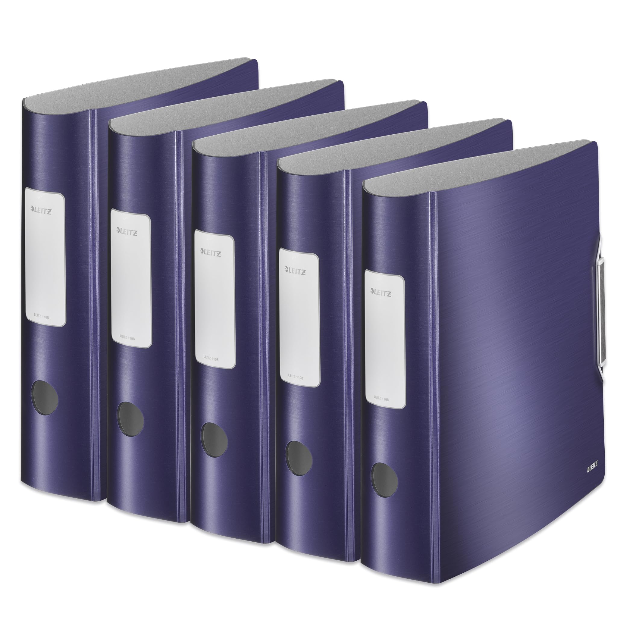 Leitz 11080069 raccoglitore A4 82 mm Viola