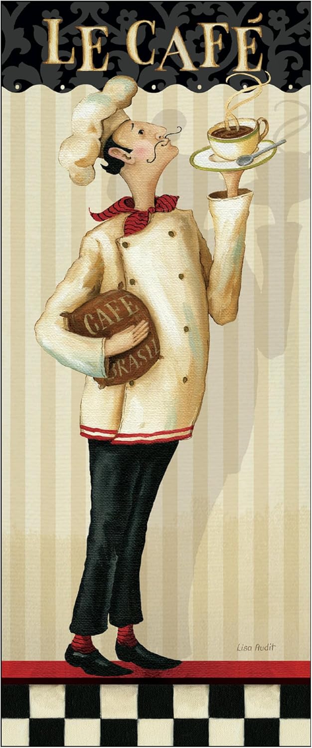 Trademark Fine Art Chef's Masterpiece II Wall Decor by Lisa Audit, 10 by 24"