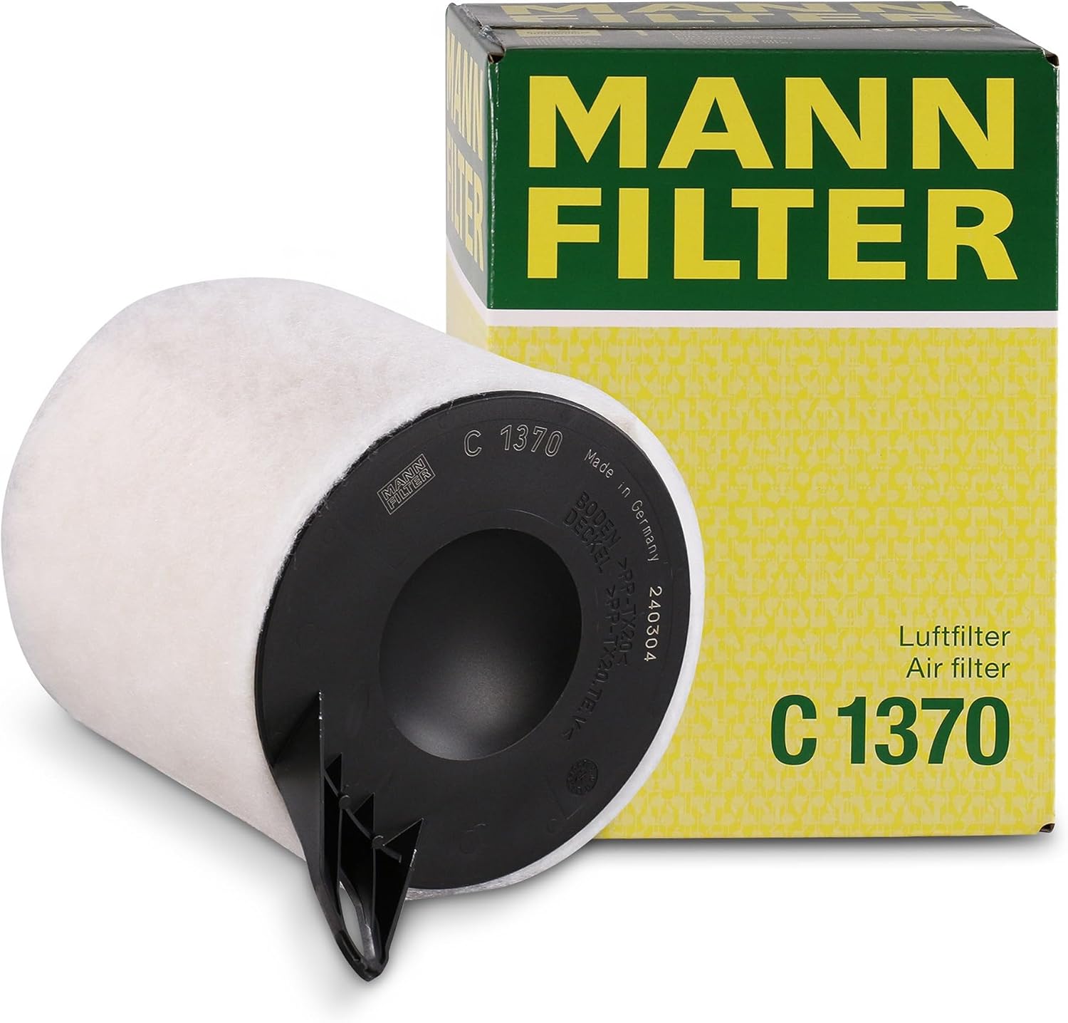 MANN-FILTER C 1370 Air Filter for Cars and Vans