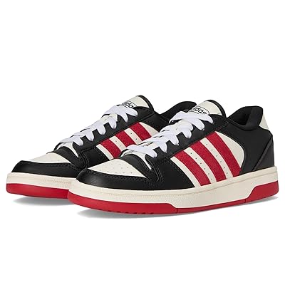 adidas Kids Turnaround Basketball Shoes (Big Kid) Kids Shoes Black/Team Power Red/White