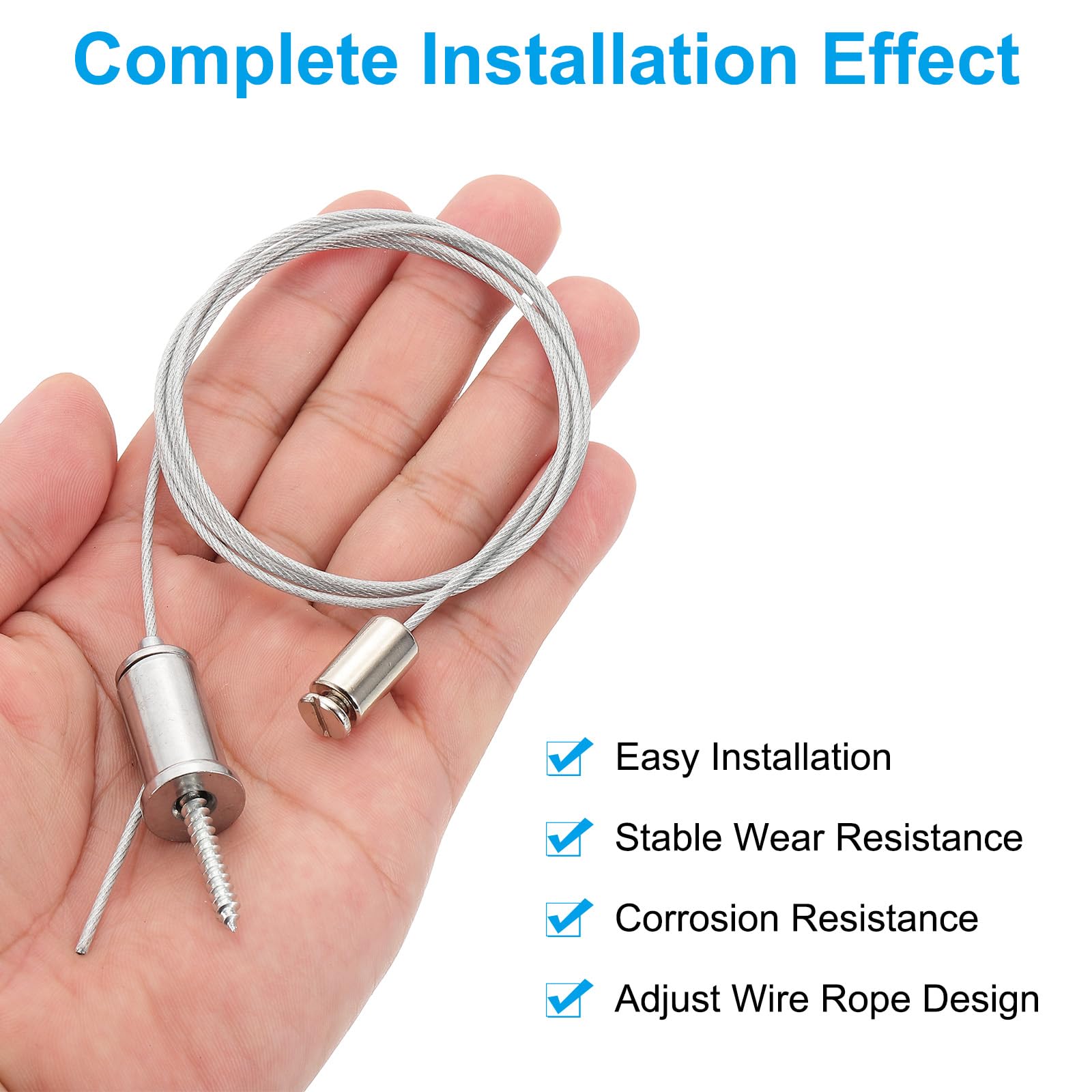 PATIKIL Ceiling Hanging Wire Cable Kit - Image 3