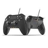 SCUF ENVISION V1 (2023) Wired PC Gaming Controller - Five Remappable G-Keys - Remappable Back Paddles - iCUE Compatible - Black