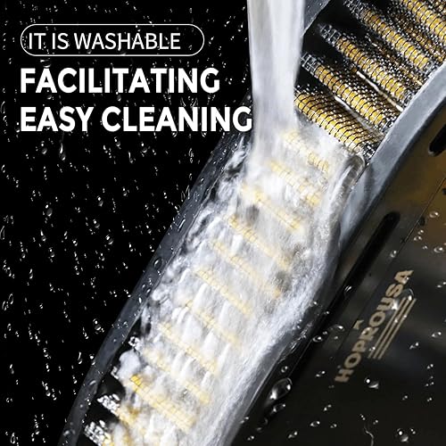 Miniatura 5 de Filtro de Aire de Motocicleta de Alto Flujo de Repuesto 29400267 Compatible con Touring '17-posterior y Softail M8 '18-posterior Motor Equipado con