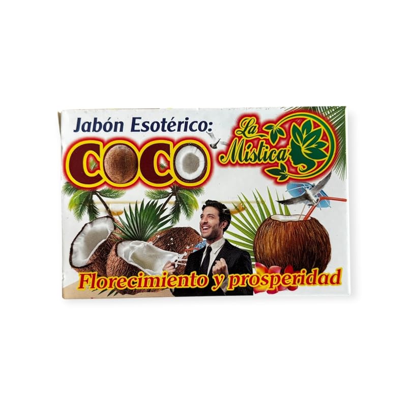 Sabonete em barra de coco Zoeartcrafts, 90 g